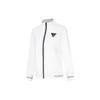 Куртка женская Li Ning Training Series с нашивкой в виде буквы и воротником-стойкой, водонепроницаемая, стандартная, белого цвета AJDT704-4