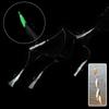 Tackle Soft Silicone Head Portable Soft Bait Long Tail String Hook Tied Up Glow Fish Lure