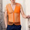 Взрослый Жилет Волонтера Официант Бармен Рабочая Униформа Мероприятие Активность Безрукавка Супермаркет Молния