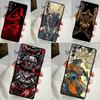 Samurai Mask Demon Case For Samsung Galaxy S24 S23 Ultra S22 S20 FE S21 FE Note 10 20 S8 S9 S10 Plus Cover