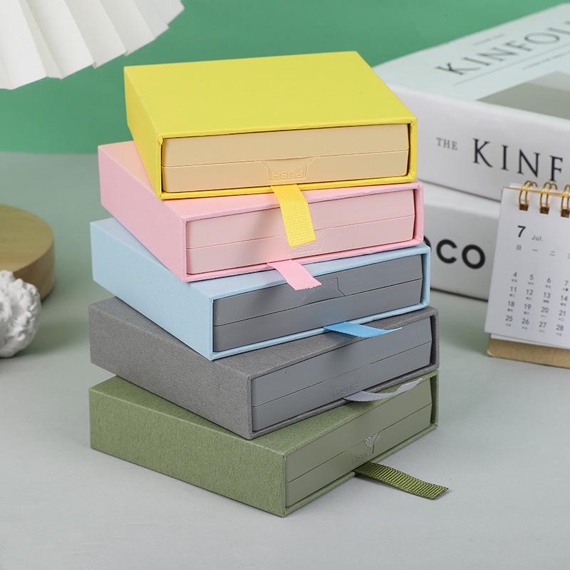 Коробка для хранения ювелирных изделий из ПЭ-пленки для колец, браслетов, ожерелий и нейл-арта