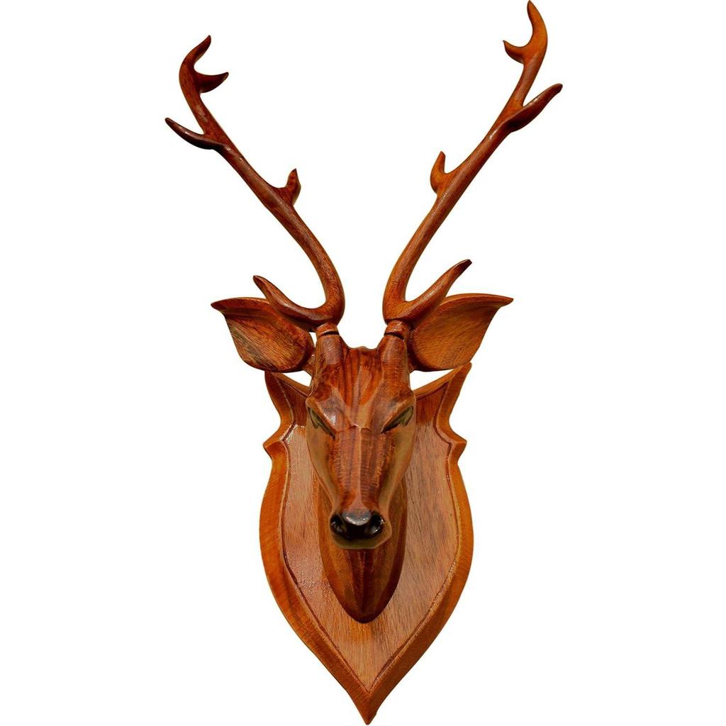 New Home Decor Item “DEER HEAD”42 Cm High (after Fitting) – Wooden Handicraft Showpieces Product for Wall Decoration.