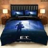 Et Bedding Quilt Set Quilt Cover Pillowcase Home Decoration Birthday Gift (1 * duvet cover + 2 * pillowcase, without core)