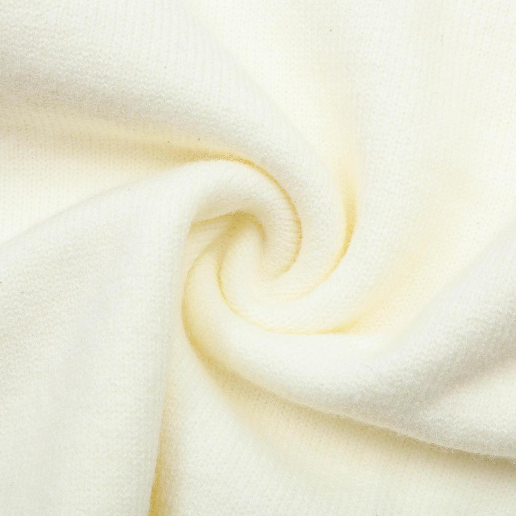 AMI Осень и Зима Новый Пуловер с Жаккардом в Виде Большого Сердца из Шерсти Ami De Coeur с Воротником Поло Парный Свитер