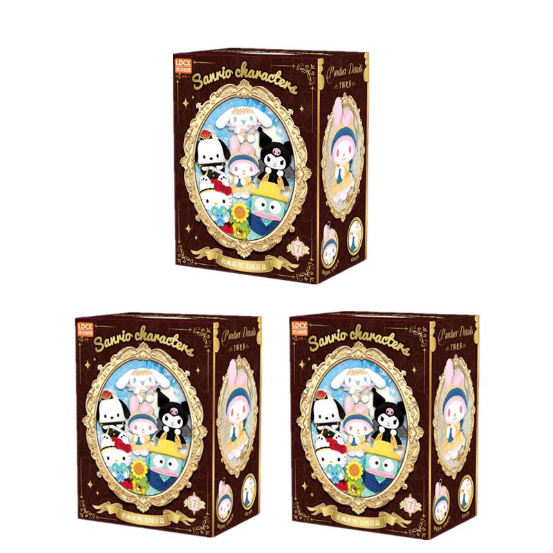 Original LX Famous Painting Series Blind Box Anime Character Doll Collection Decorative Festivals Toys Gifts