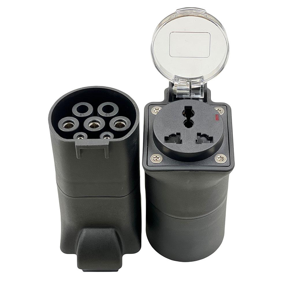 16A V2L Adapter For MG4 For MG5 For Discharge 3.5kW Type 2 Tool For EVs With V2L Vehicle-To-Load Feature For Trip Campling