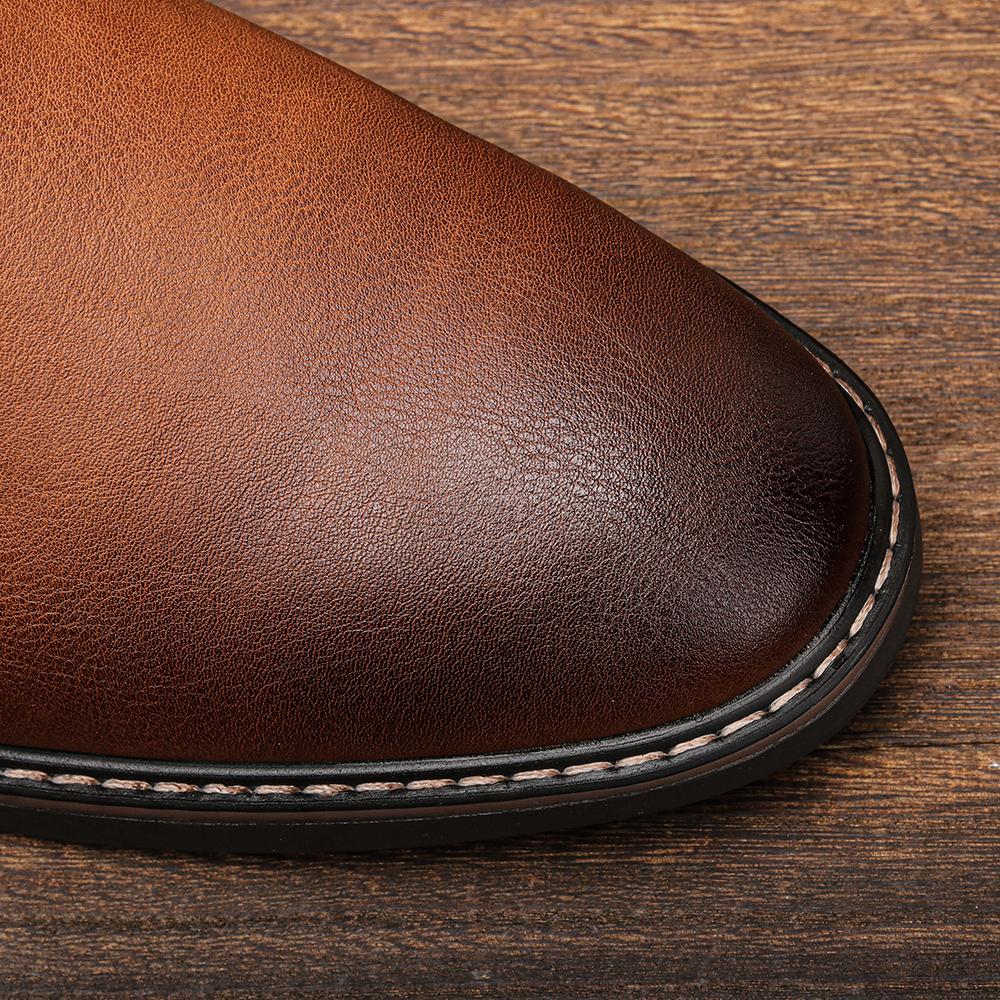 Мужские ботинки 40-46, брендовые удобные модные ботинки челси 2024 года #KD5323