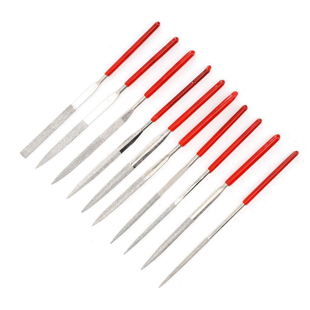 10pcs Multifunctional Precision Diamond Coated File Crafts Jewelry Modeling Tool