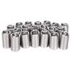 20Pcs Thread Inserts Male Female Reducing Nut Repair Tool Stainless Steel Fastener M14x23D