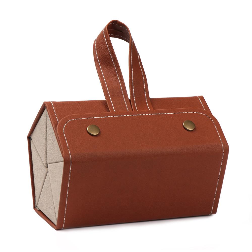 Portable Folding Glasses Organizer 2/3/6 Multi-slot Sunglasses Storage Display Travel PU Leather Glasses Case Box Home Storage