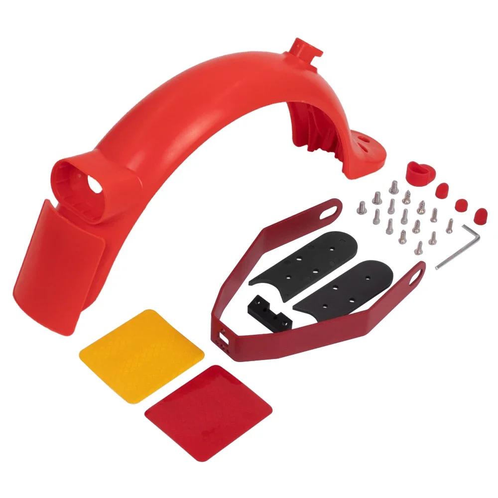 Крыло заднего колеса для электрического скутера Xiaomi 1S/PRO 2 Mi3, заднее крыло, номерной знак, 8,5/10 дюймов, опорные детали крыла