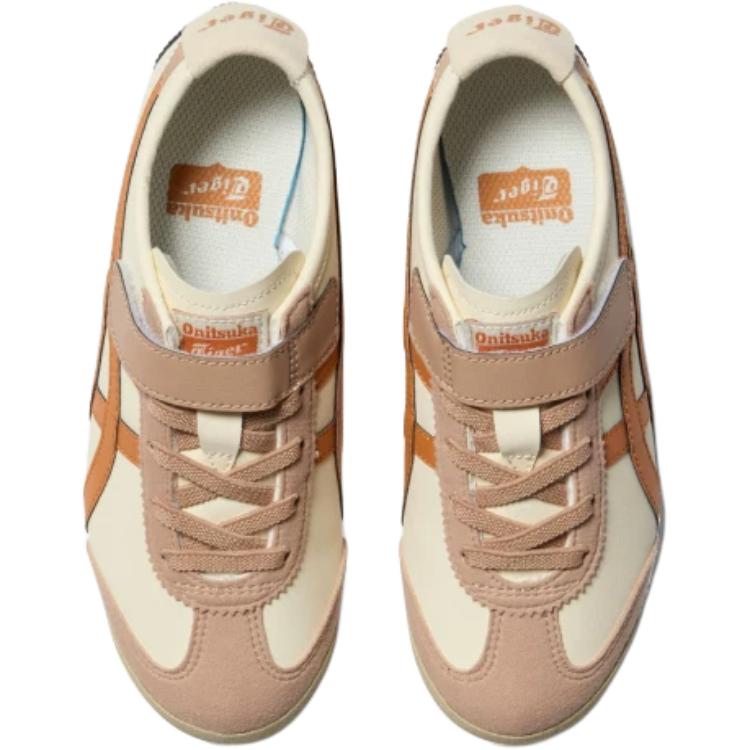 ONITSUKA TIGER Mexico 66 Детская мода Низкие повседневные кроссовки Детские кроссовки Бежевый 1184A049-204