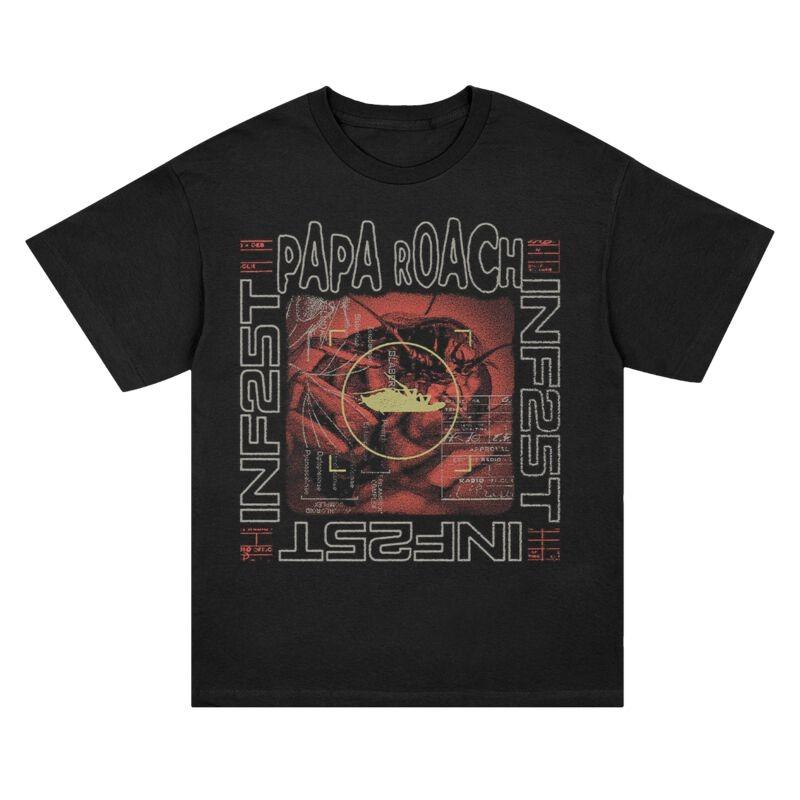 Five Finger Death Punch Sugar Skull Girl Print T Shirt 100 Cotton Casual Neutral Tee Heavy Metal Streetwear