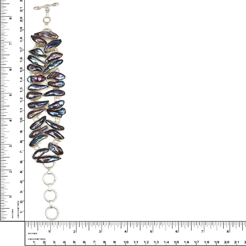 Ожерелье и комплект ювелирных изделий из титана Viva Pearl Smoky Quartz 18-20''