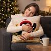 2D Printed Christmas Pillow Covers Soft Xmas Pillowslip Home Decor Throw Cushion Case  Living Room