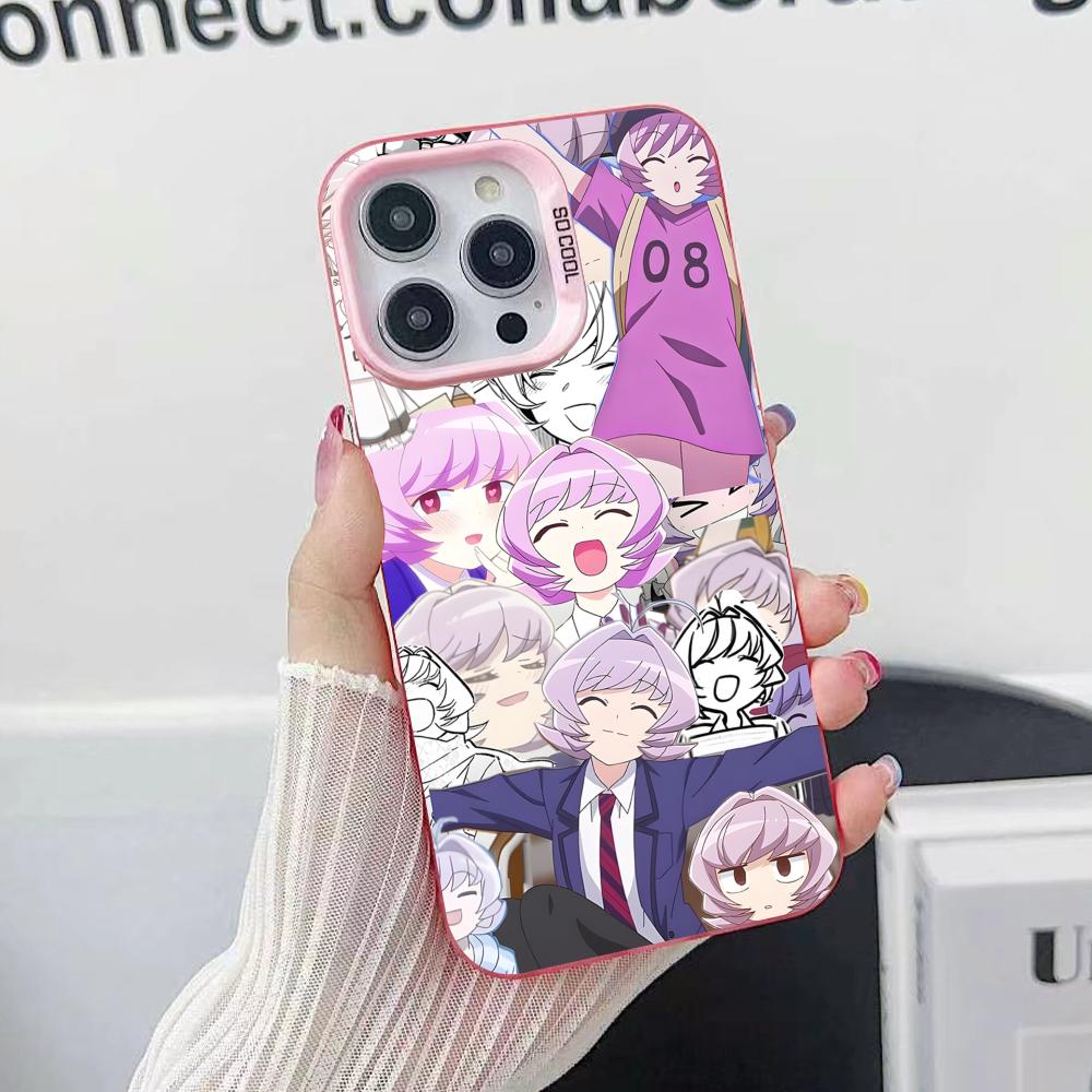 Anime Najimi Osana Mobile Phone Case for iPhone 17 16 15 14 13 12 11 X XR XS 8 7 Air Pro Max Plus Translucent Pink Cover