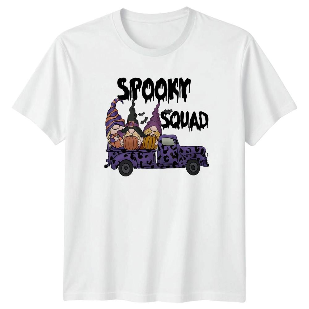 Spooky Squad TShirt Halloween Gnomes Halloween Gift For Him And Her
