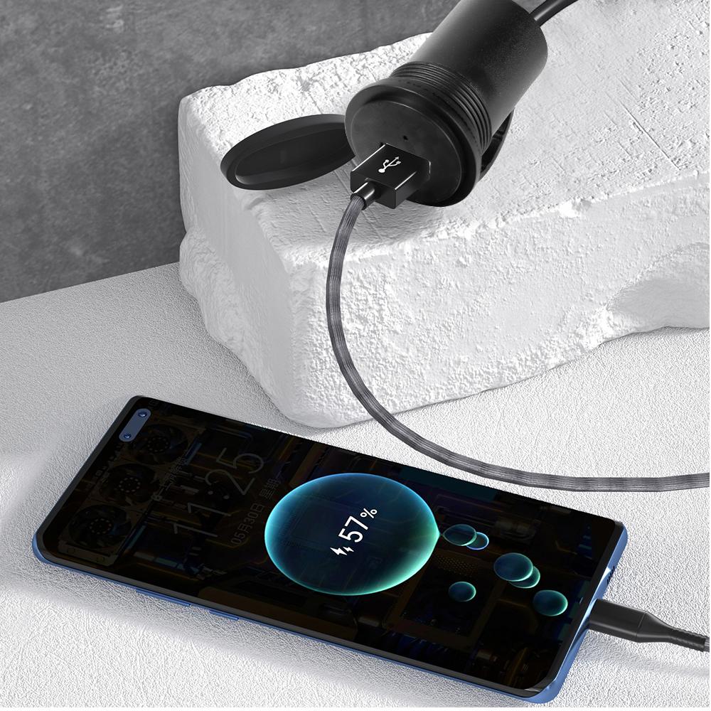 Мотоциклетный руль 12 В USB зарядное устройство 5 В-1,5 А водонепроницаемый мото адаптер розетка питания с выключателем для телефона мобильные аксессуары для мотоциклов