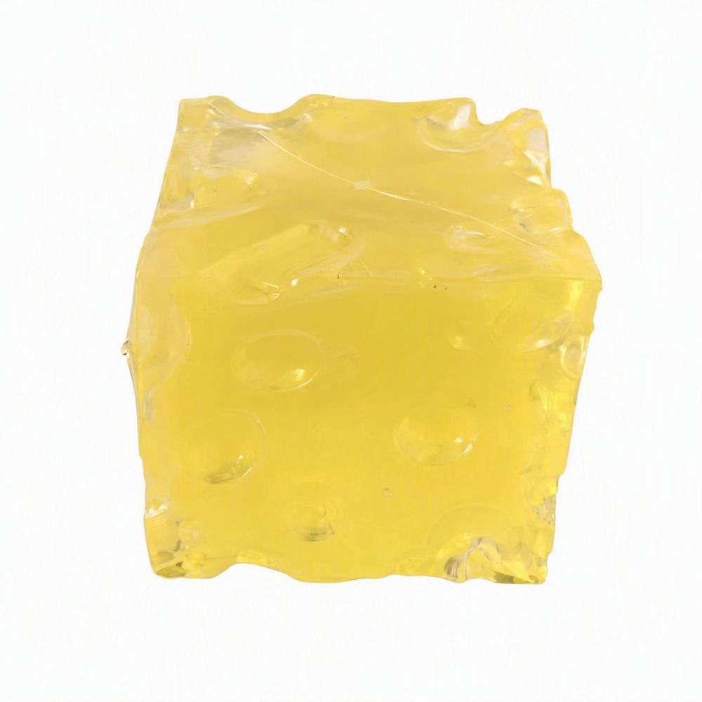 Moldable Cheese Squishy Toy Triangle Sensory Fidget Ball Novelty Cheese Cube Ball Xmas Gift