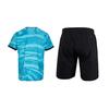 Under Armour Training Running Sweat-Wicking Crew Neck Short Sleeve T-Shirt Loose Fit Shorts 2-Piece Fitness Set Unisex Sets 25500516-438+22500214-001