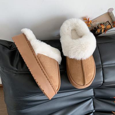 Женские кожаные туфли, мягкие сандалии, босоножки на платформе, дизайнерская домашняя хлопковая обувь, зимние тапочки