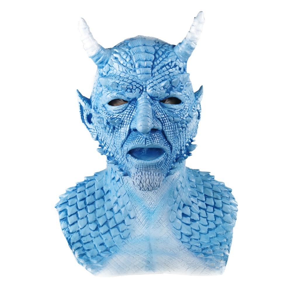 Halloween game, Dark Bible, Fallen Angel, King of Lies, yellow little devil mask, headgear