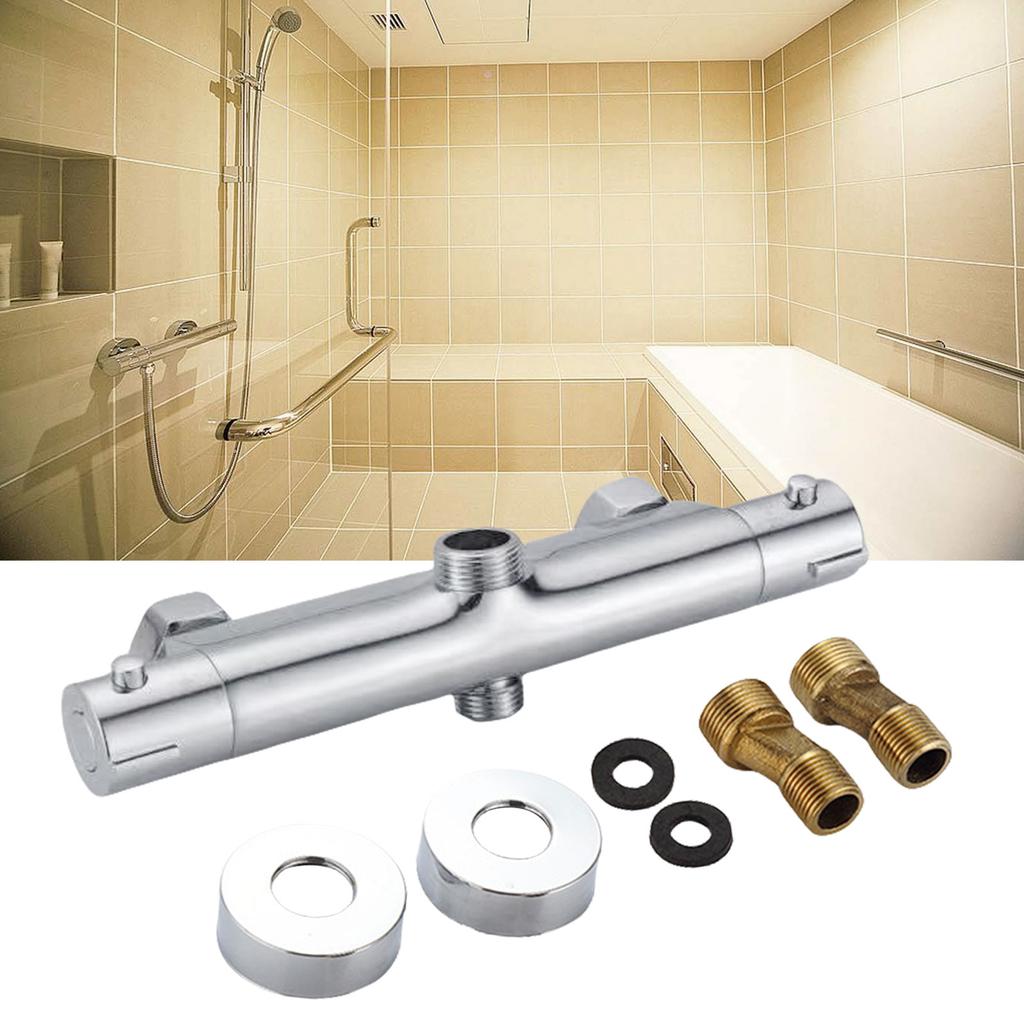 Термостатические смесители для душа Контроль постоянной температуры воды Настенные смесители для безопасного купания