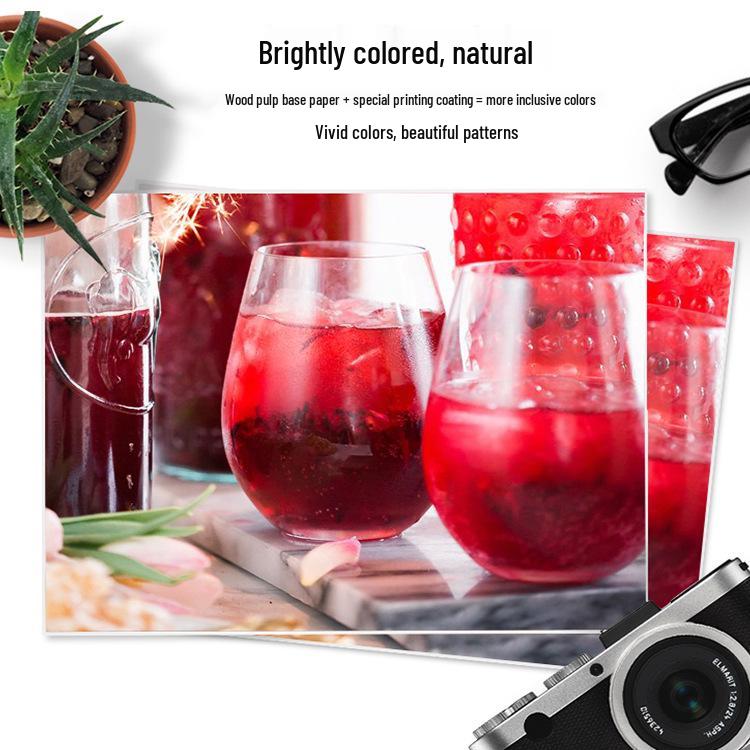 Фотобумага Comet A4, односторонняя, глянцевая, для струйной печати: Доступно в упаковках 115 г, 135 г, 160 г, 200 г, 260 г.