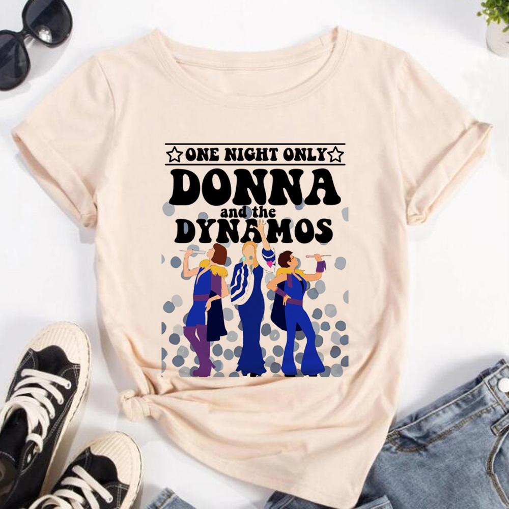 Футболка Mamma Mia Женская уличная одежда графическая аниме футболка женская харадзюку y2k Японская одежда