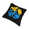 Наволочка для подушки Neo Geo Arcade Двусторонняя печать Полиэстер Чехол для подушки Декор Чехол для подушки Дом Молния 45x45 см
