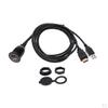 Прочный автомобильный USB 2.0 - AUX кабель