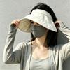 Women Soft Foldable Sun Hat Full Face Sun Protection Wide Brim Bucket Cap Beach Visor Hat for Travel Hiking Summer