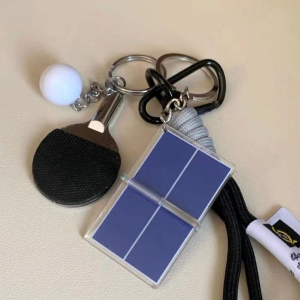 Сумка подвесная бадминтонная подвеска 3D бадминтон настольный теннис брелок школьная сумка