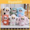 Delightful Plush Keychain Accessories Showcasing Cute Cartoon Sheep Rabbit And Panda