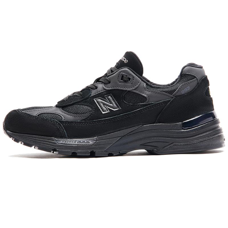 New Balance 992 Сделано в США 'Черно-зеленые' Кроссовки M992MN