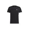 Heat Rdy Reflective Logo Color Block Running Tee Men Tops Black GK4301