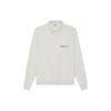 Fear of God Essentials SS21 Рубашки-поло из французской махровой ткани с длинными рукавами унисекс Светло-вереск-овсянка FOG-SS21-600