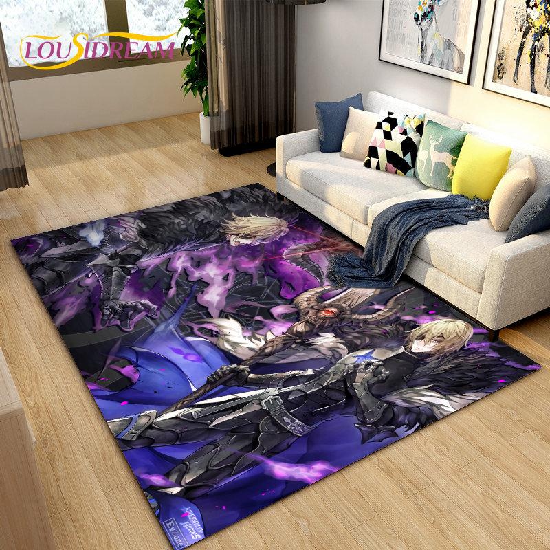 Game Gamer Fire Emblem Series Area Rug,Carpet Rug for Living Room Bedroom Sofa Doormat Decoration, Kids Play Non-slip Floor Mat