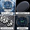 Multifunctional Watch for Fashion Quartz Arm Business Metal Cool Gift Watch for Men Men, Watch, Men's Analog, Waterproof, Watch, Band, Blue, Men's