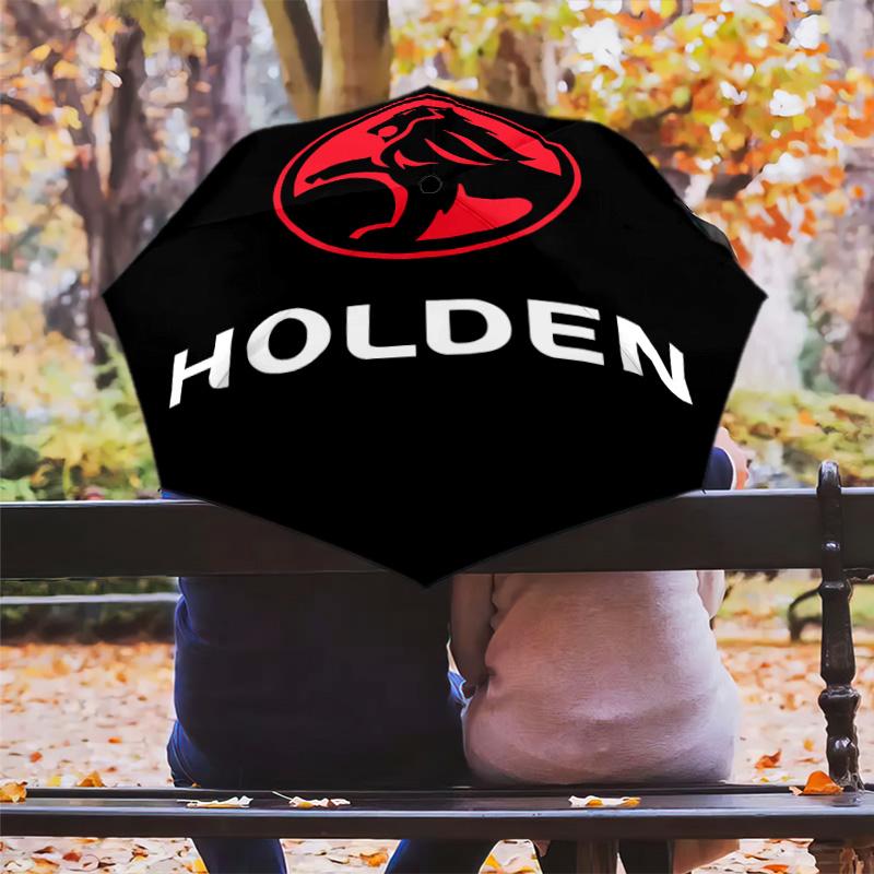 1 шт. Автоматический складной зонт - Дизайн Holden, портативный, складная конструкция, 8 спиц, рождественские и новогодние подарки