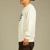 Dickies Классическая толстовка с принтом логотипа, круглым вырезом, облегающая, с длинным рукавом, мужская, кремовая DK012594C10