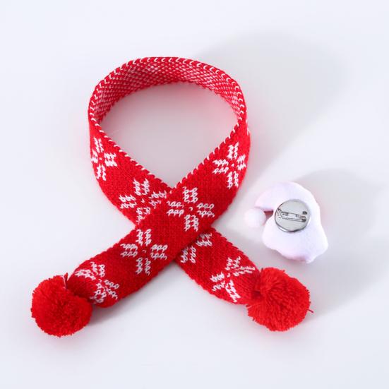 1 шт./1 комплект шарф для домашних животных, ультра-толстый, супер мягкий, сохраняет тепло, приятен для кожи, устойчив к выцветанию, декоративный