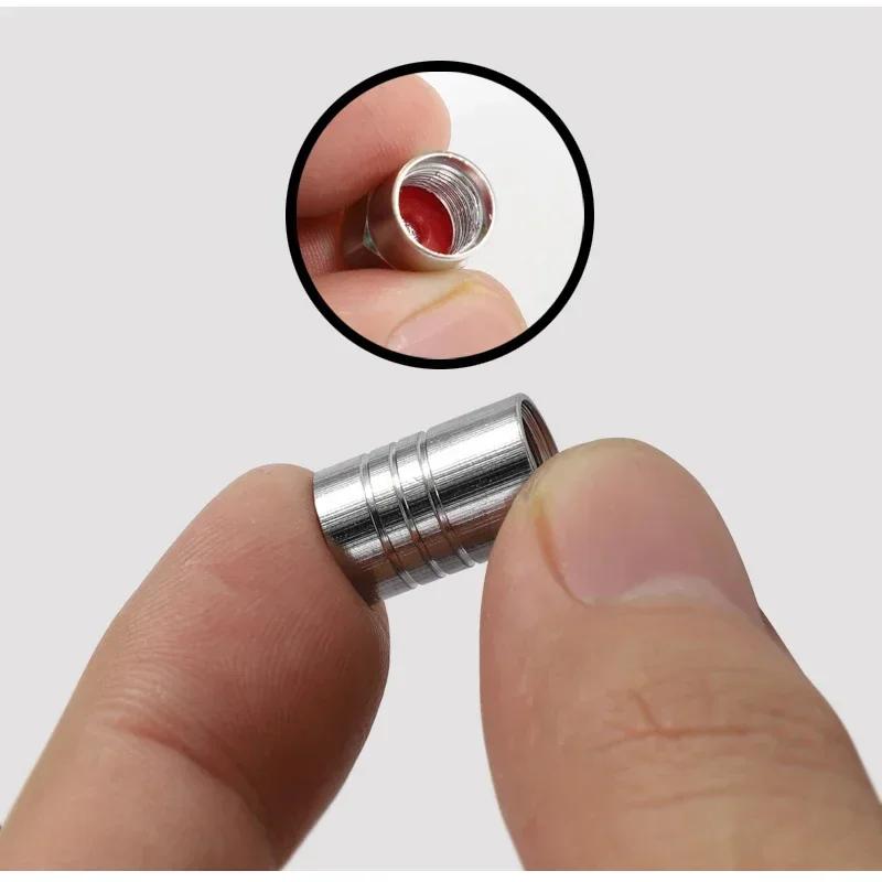 For Volkswagen VW Car Styling Metal Car Tire Valve Caps Dust Prevention Accessories For R Volkswagen Magotan R-Line Touran GTI B