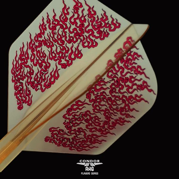 CONDOR AXE Waen Small L Clear Sand Dart Flights Yamada Player (Yuki Model)