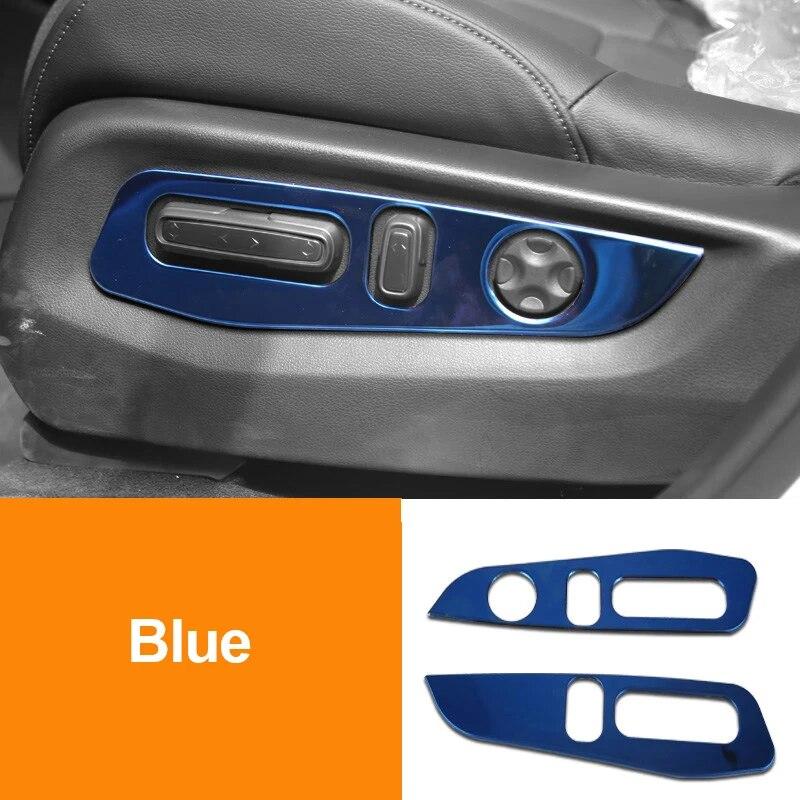 For Honda CR-V Crv 2017 2018 2022 Car Seat Adjustment Switch Knob Panel Trim Covers Interior Moulding Accessories