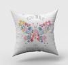 Beautiful Cartoon Butterfly Print Pillowcase Home Living Room Sofa Car  Decorative Pillow Cushion Cover 45*45cm