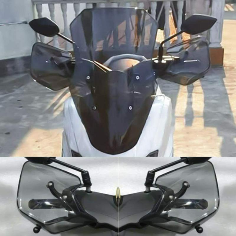 1 пара защитных чехлов для ручного лобового стекла мотоцикла, модифицированные детали, совместимые с