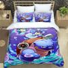 Squirtle-themed bedding sets available in various sizes, featuring soft duvet covers and pillowcases—suitable for teenagers, chi