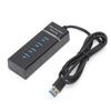 От 1 до 4 USB 3.0 HUB между мужчинами и женщинами USB-удлинитель-адаптер-разветвитель кабеля для ноутбука