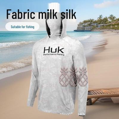 HUK Летние толстовки с длинным рукавом для рыбалки